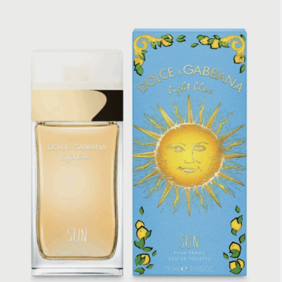 D & G Light Blue Sun women Eau De Toilette Spray 1.6oz/50ml by Dolce & Gabbana